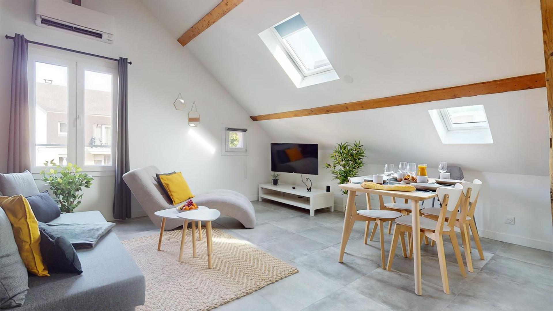 Magnifique Appartement- Proche Paris-Climatisation Argenteuil Buitenkant foto