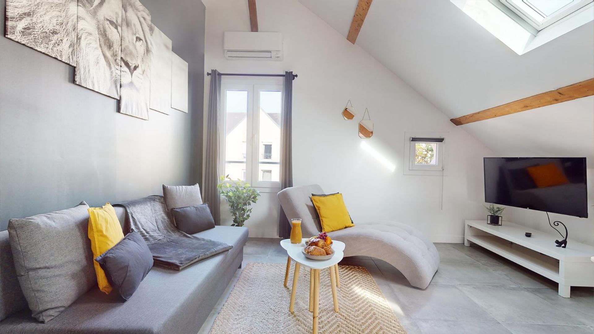 Magnifique Appartement- Proche Paris-Climatisation Argenteuil Buitenkant foto